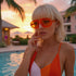 HEED NYC VIBE Mandarino Luxury Eyewear
